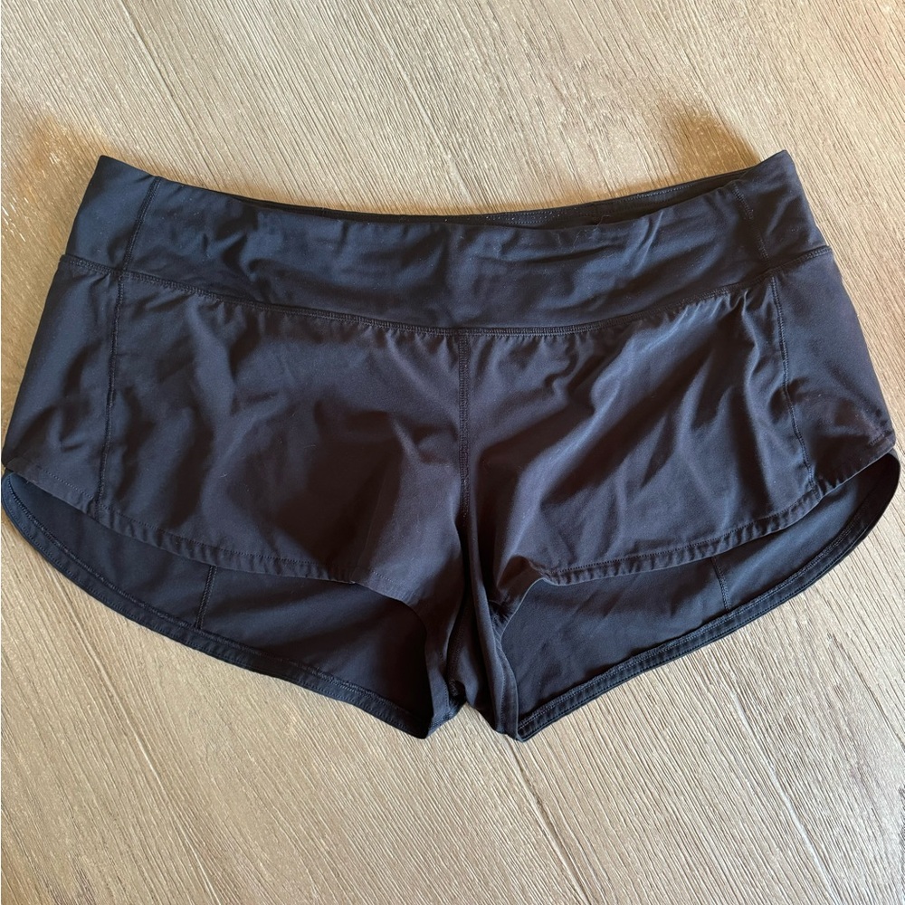 Lululemon Speed Up Low Rise Lined Short 2.5”  Size 12